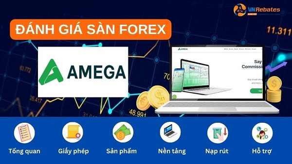 Sàn Amega có uy tín không? Đánh giá sàn Amega mới nhất 2023 - VnRebates